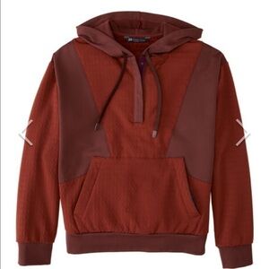✨NWT! Title Nine Off the Grid Fleece Hoodie in Smoked Paprika.